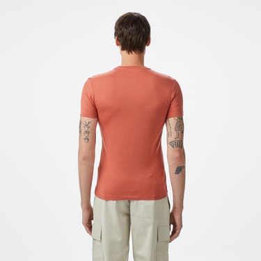  Calvin Klein Monologo Erkek Turuncu T-Shirt