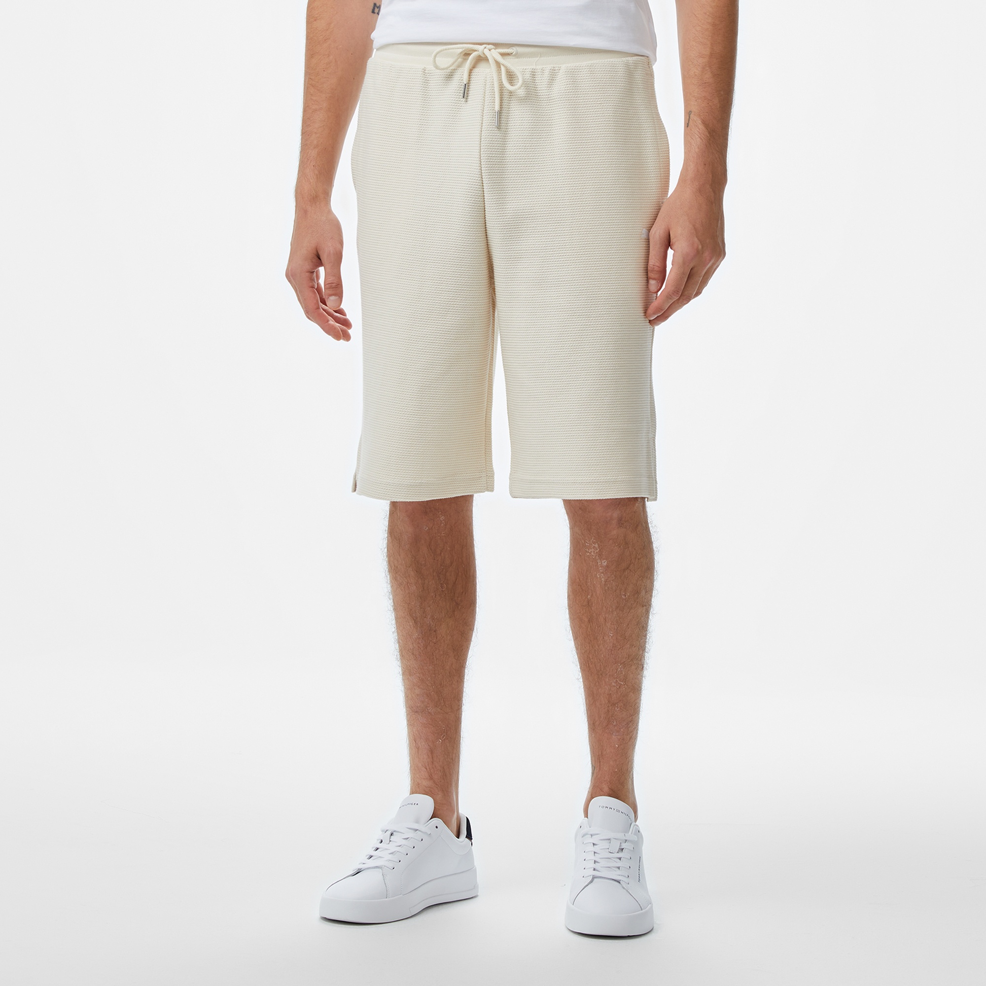 Puma Premium Ess Jacquard Erkek Krem Şort