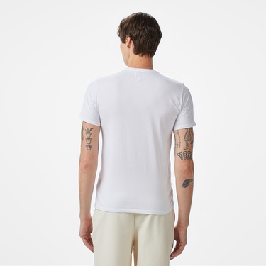  Guess Classic Erkek Beyaz T-Shirt