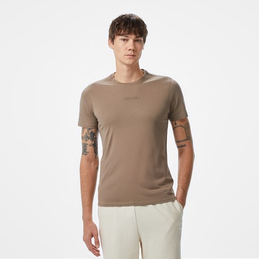  Guess Classic Erkek Kahverengi T-Shirt