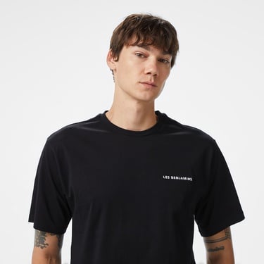  Les Benjamins 307 Erkek Siyah T-Shirt