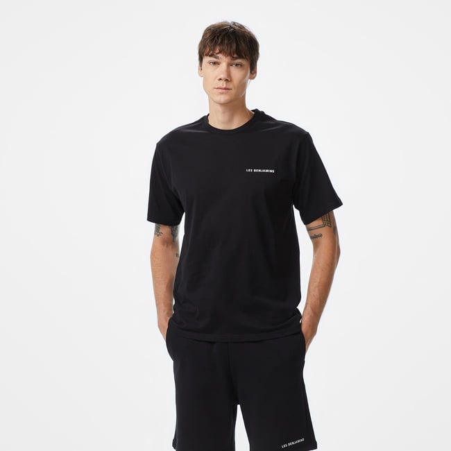  Les Benjamins 307 Erkek Siyah T-Shirt