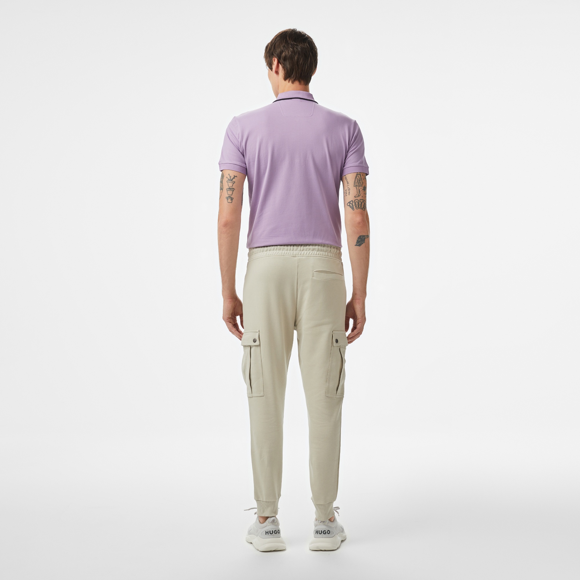 Boss Seteam Erkek Bej Pantolon