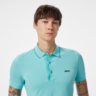  Boss Paule 4 Erkek Bej Polo