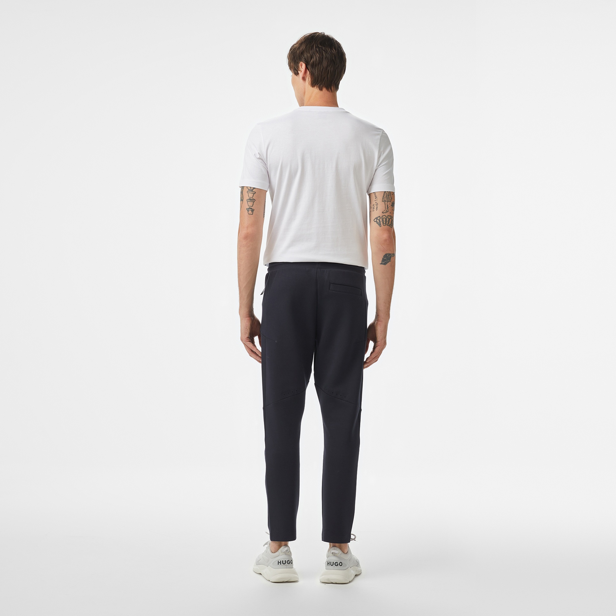 Boss Hicon Deserttech Erkek Mavi Pantolon