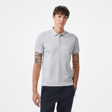  Boss Paddy Erkek Gri Polo