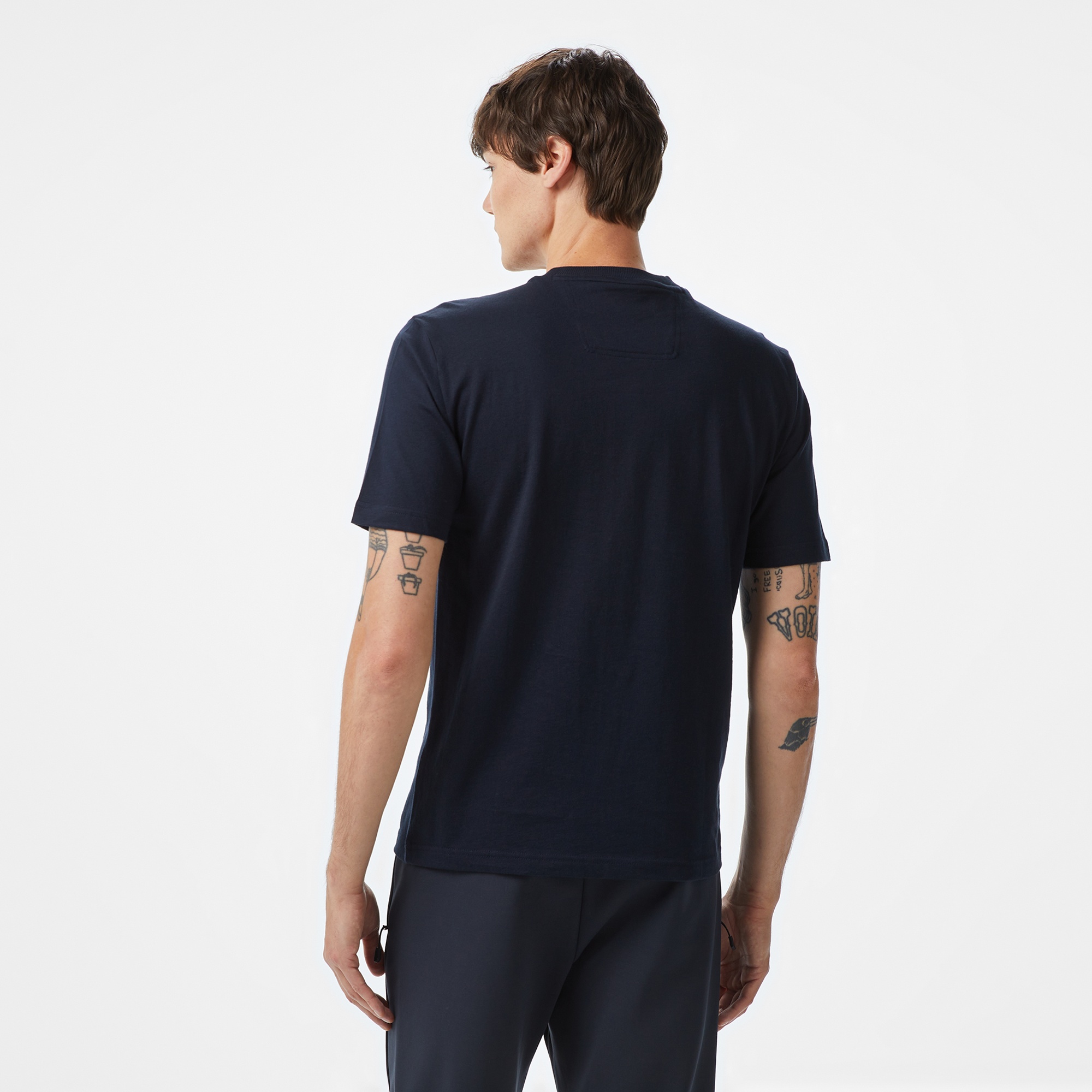 Boss Erkek Mavi T-Shirt