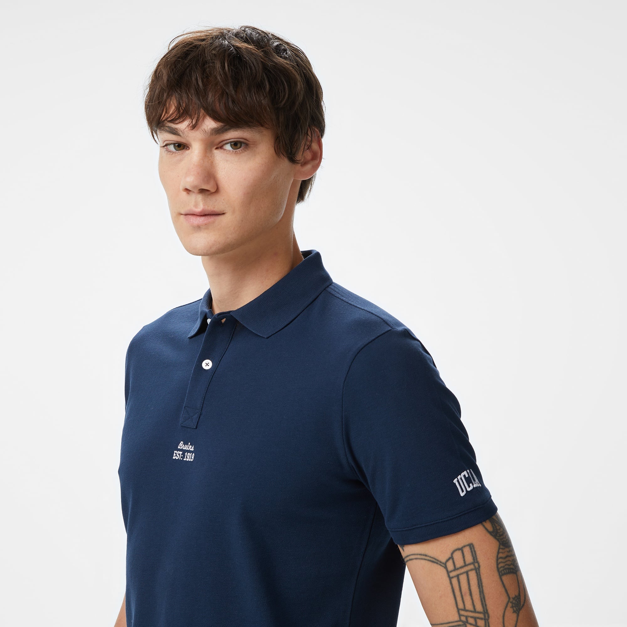 UCLA Quinton Erkek Lacivert Polo