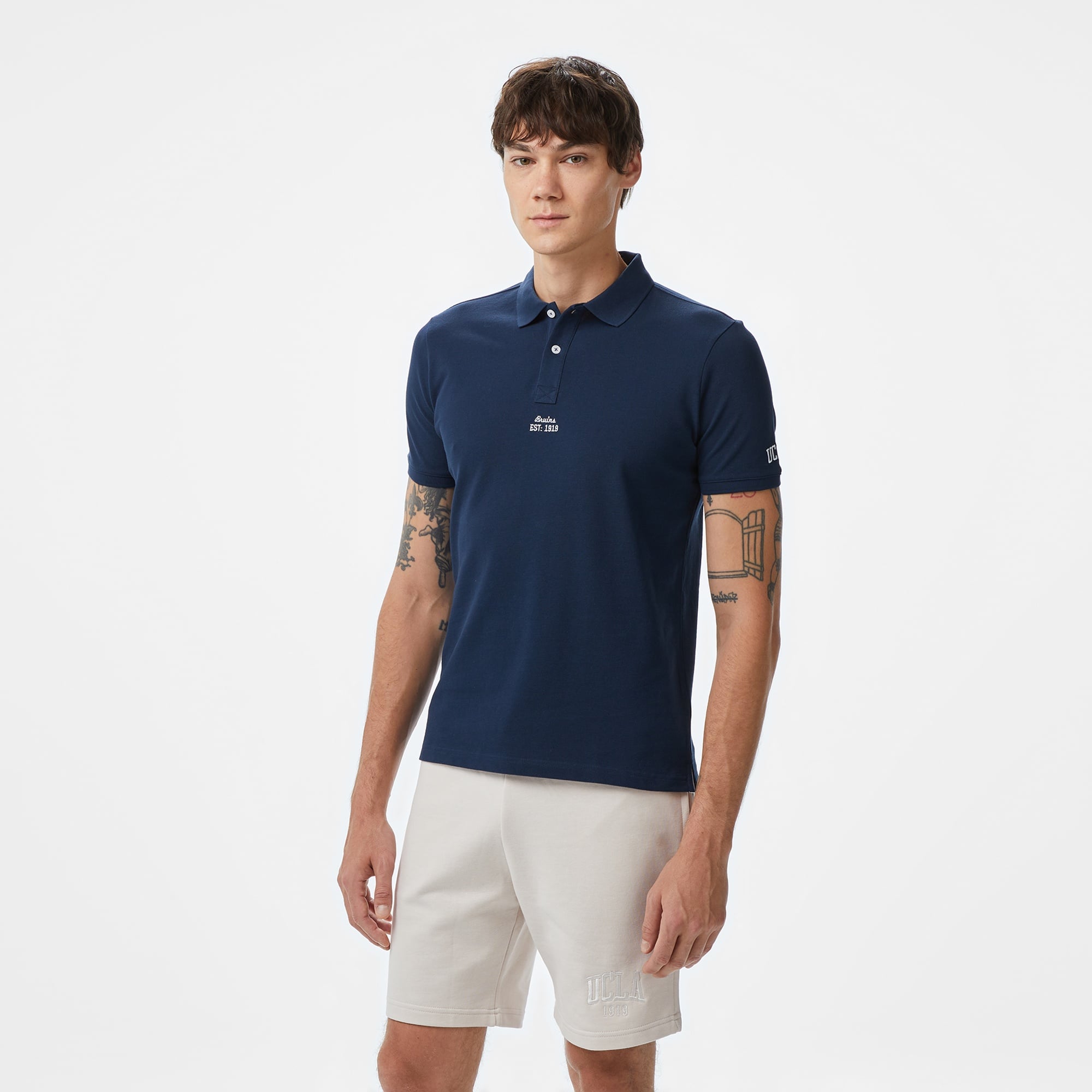 UCLA Quinton Erkek Lacivert Polo