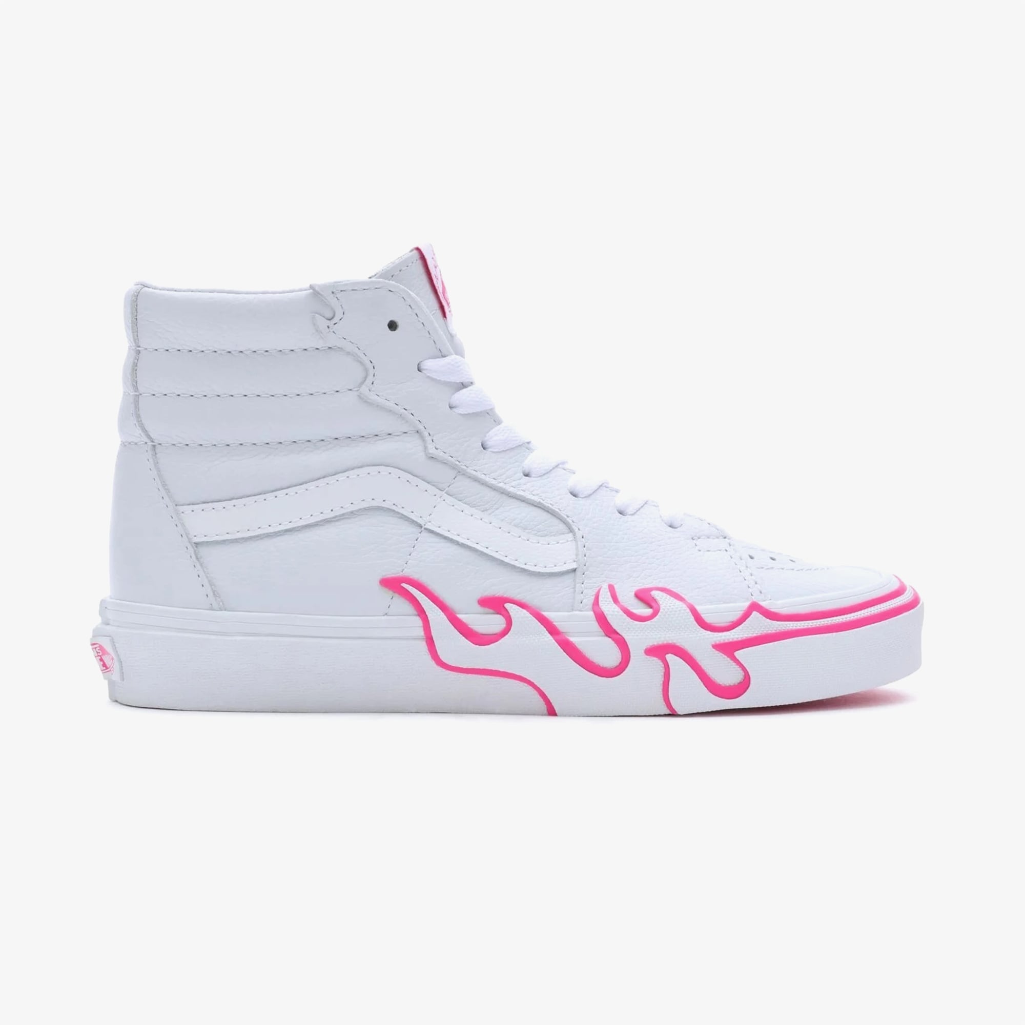  Vans Sk8-Hi Flame Unisex Beyaz Sneaker
