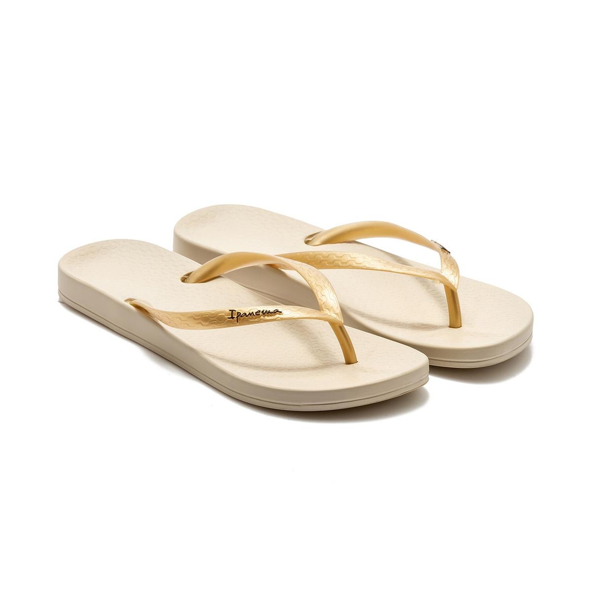 Anatomik Kadın Parmak Arası Terlik Altın Bej 35/42