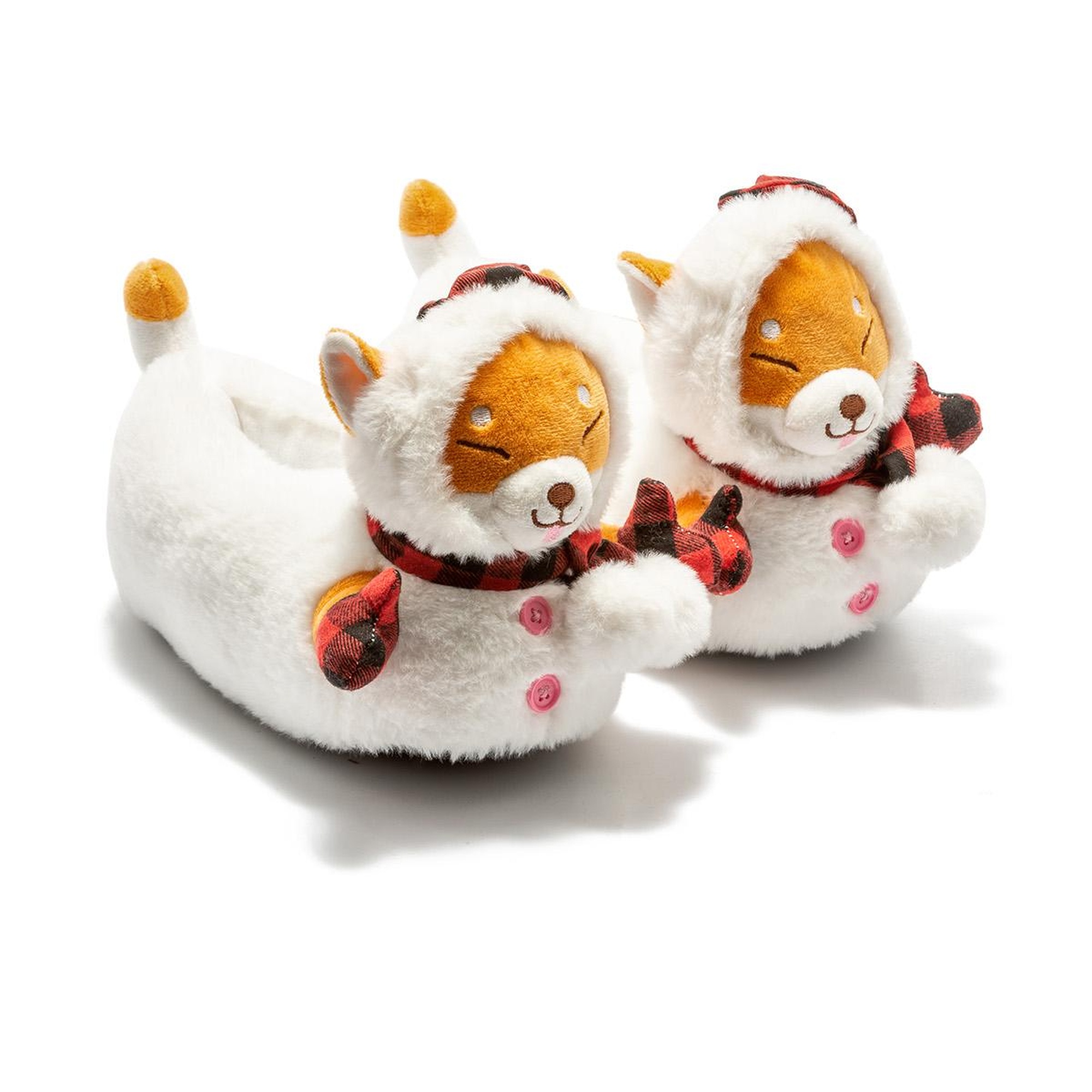 Eskimo Çocuk Hayvanlı Panduf Beyaz 30/35