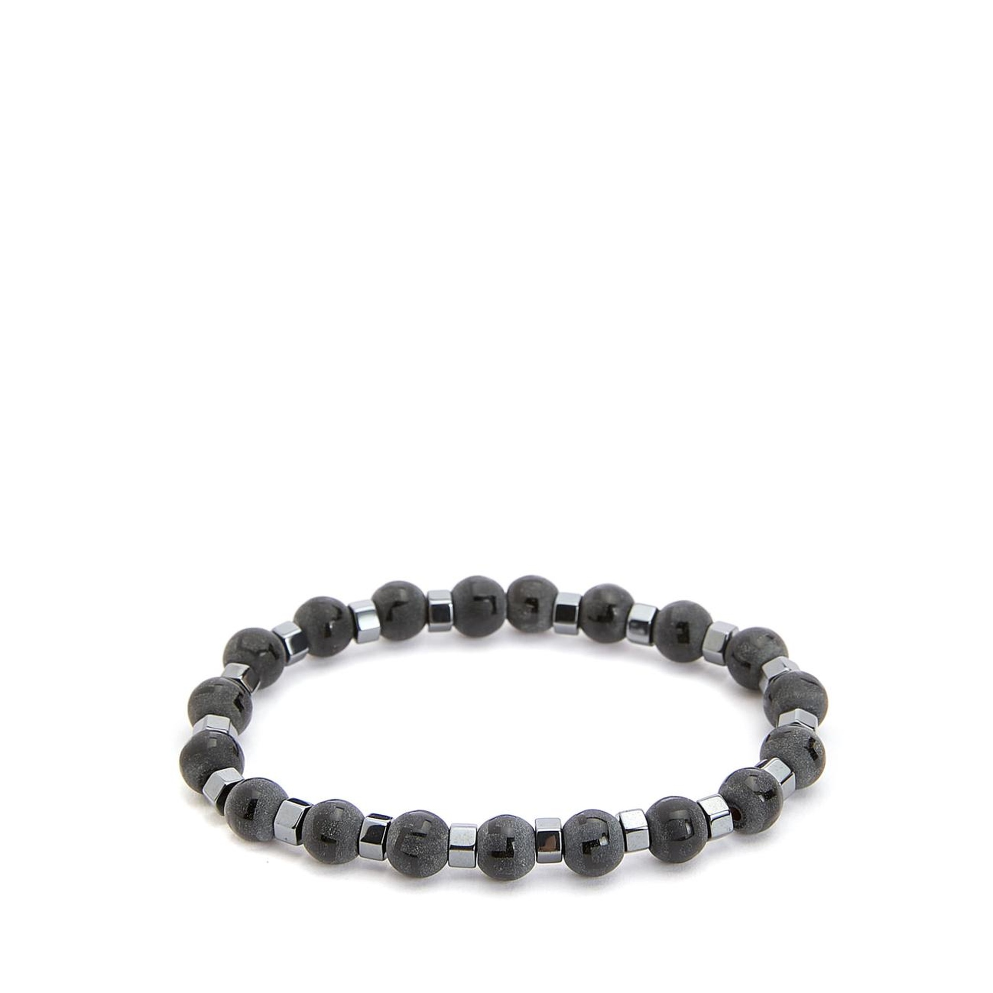 Network Erkek Siyah Doğal Taşlı Bileklik