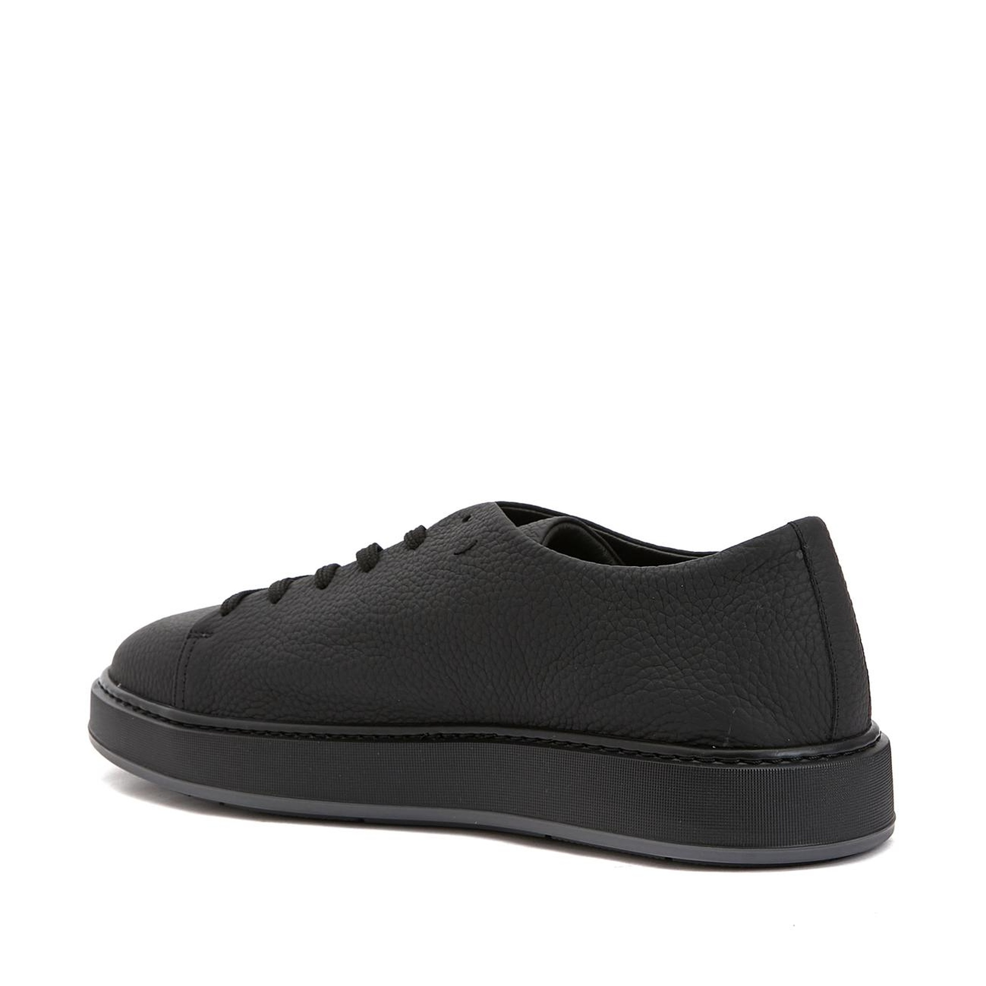 Network Erkek SiyahDeri Sneaker