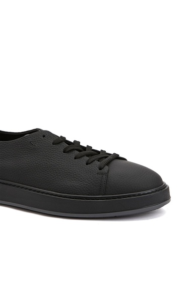  Network Erkek SiyahDeri Sneaker