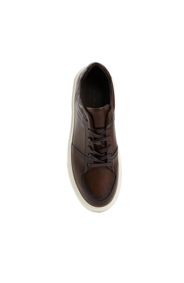  Network Erkek KahverengiDeri Sneaker