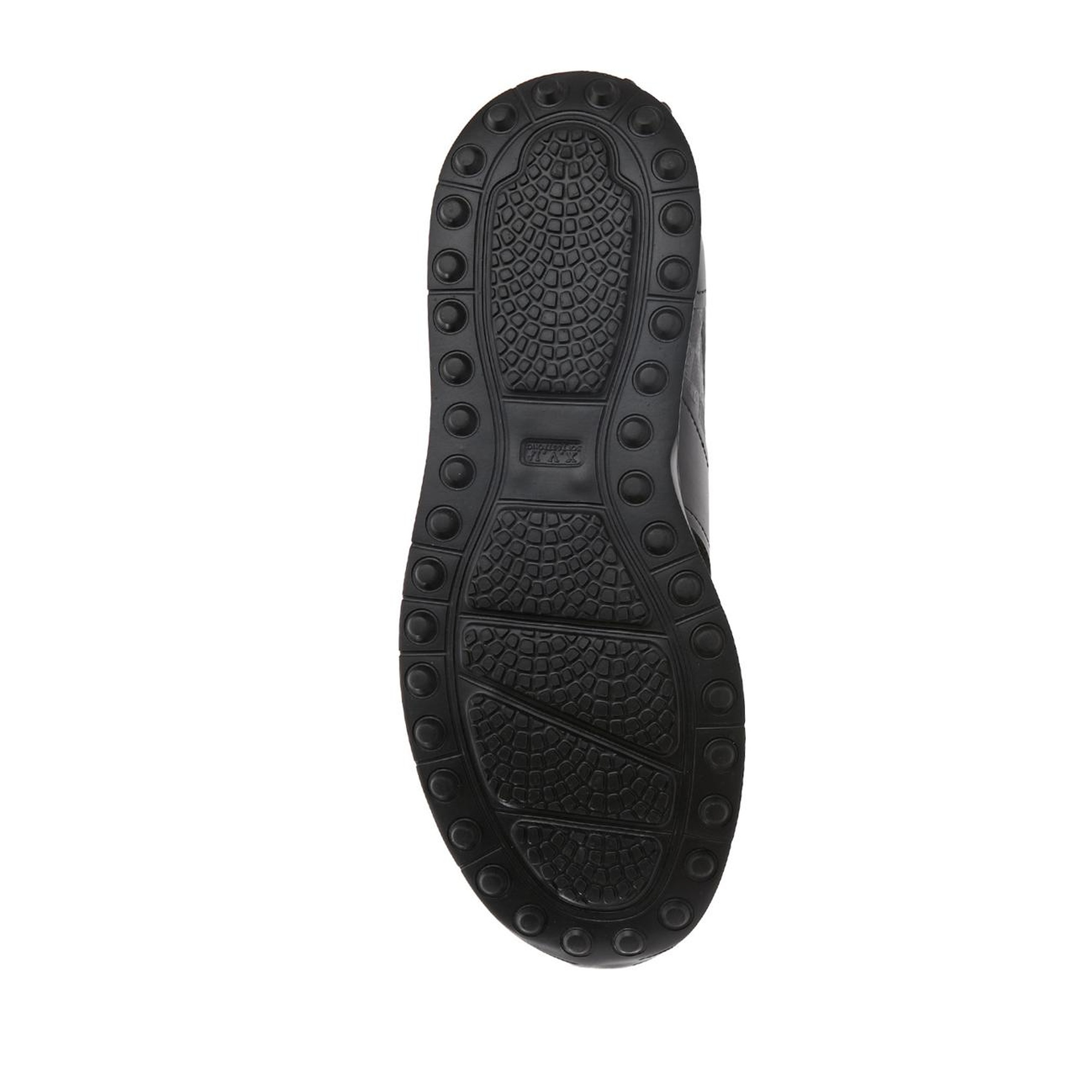 George Hogg Erkek Siyah Deri Sneaker