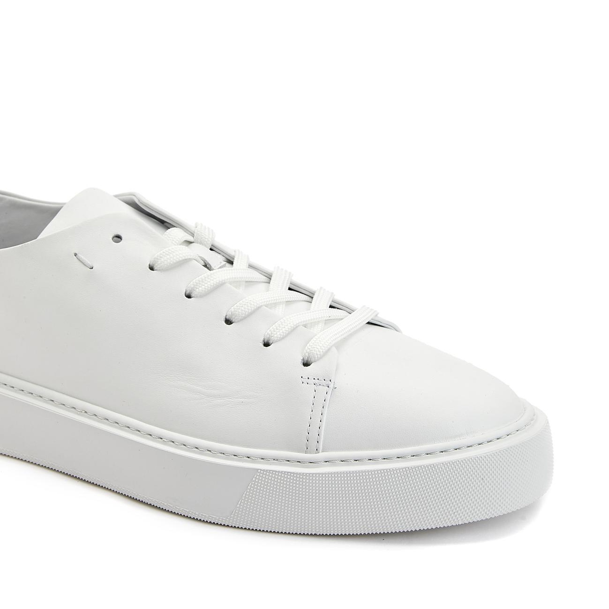 Divarese Erkek Beyaz Deri Sneaker