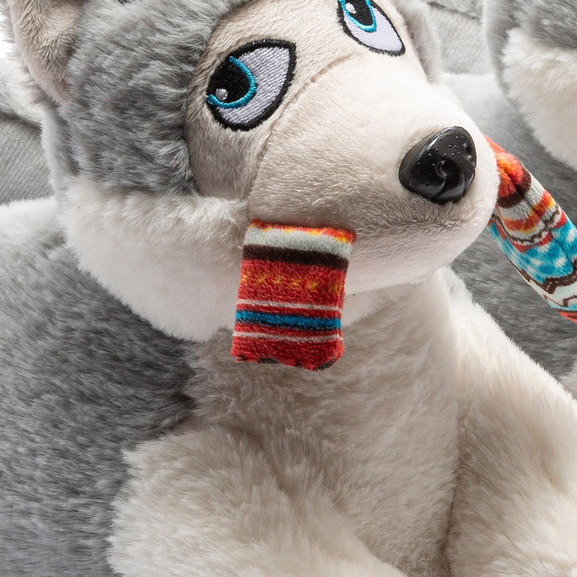 Camila Kadın Hayvanlı Panduf Gri 36/41