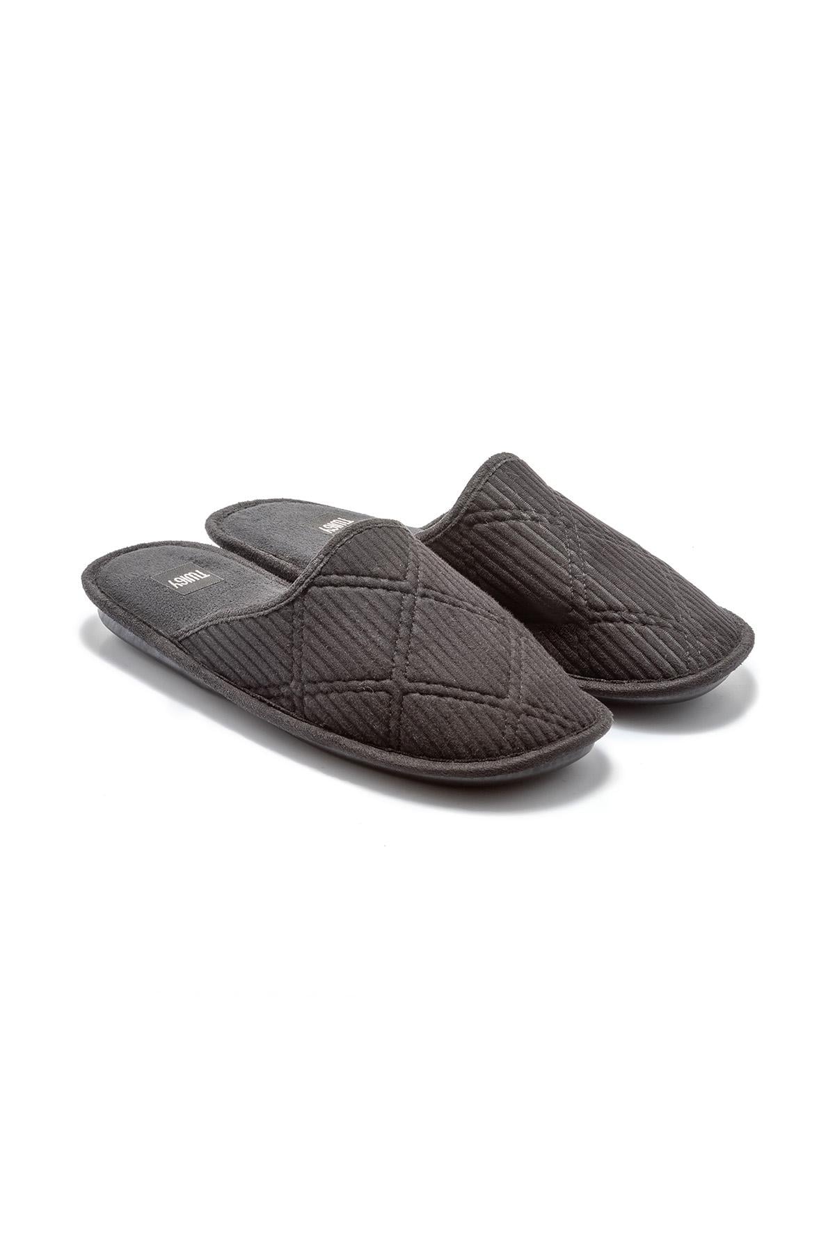  Roger Erkek Ev Terliği Siyah 41/46