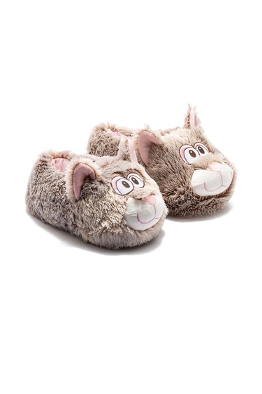  Razy Kadın Hayvanlı Panduf Kahverengi 36/41