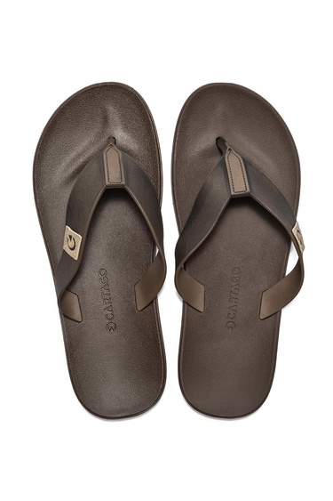  Cali Erkek Parmak Arası Terlik Kahverengi 39/46