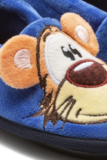  Aslan Çocuk Ev Ayakkabısı Lacivert 30/35