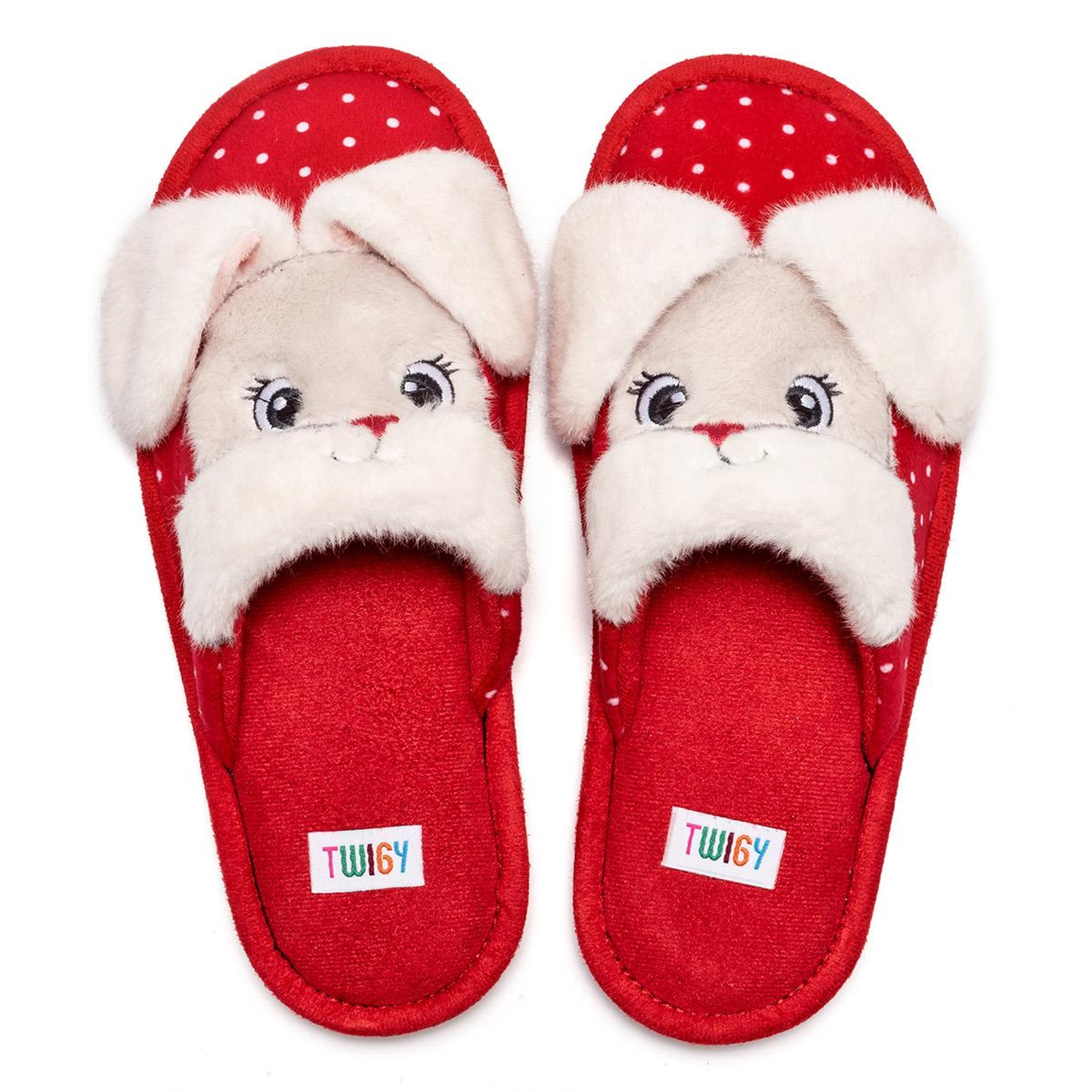 Bunny Çocuk Ev Terliği Kırmızı 30/35