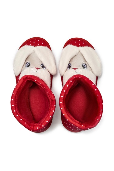  Bunny Çocuk Ev Botu Kırmızı 30/35