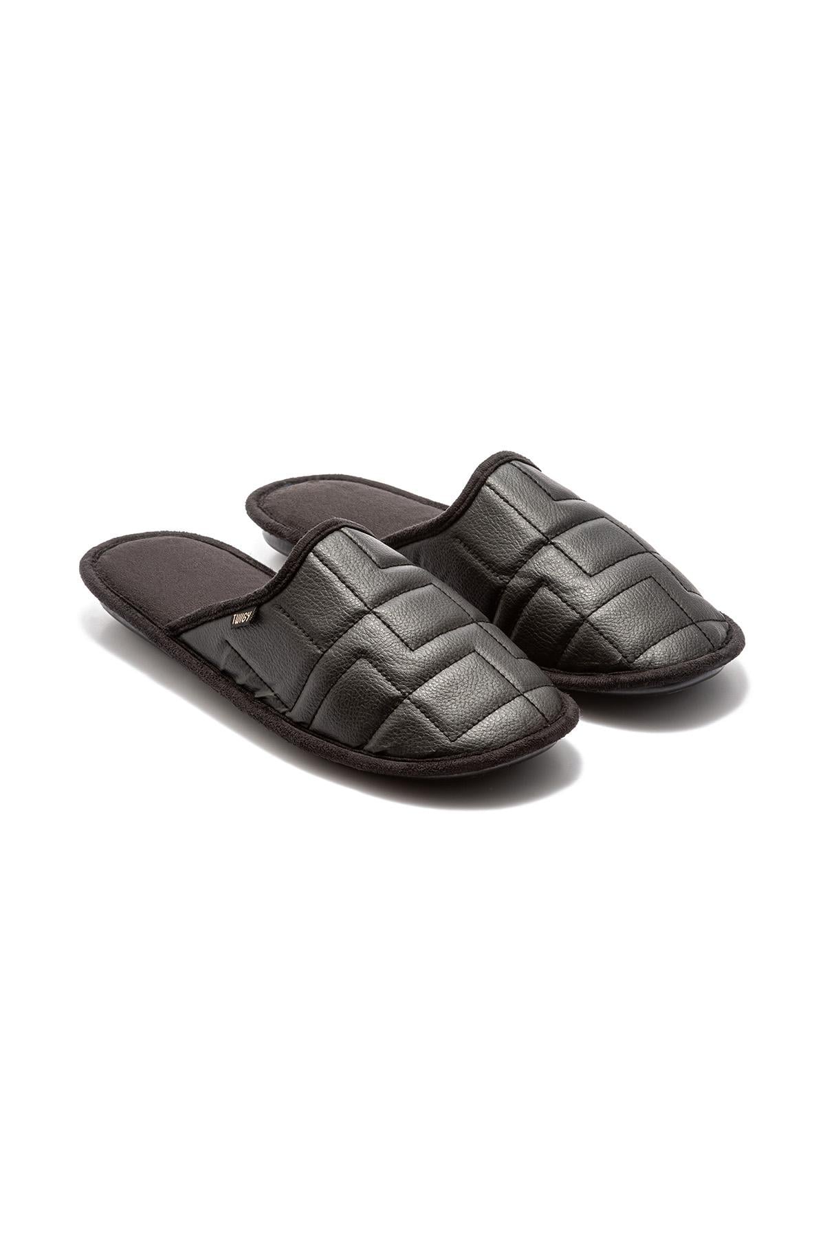  Sara Erkek Ev Terliği Siyah 41/46