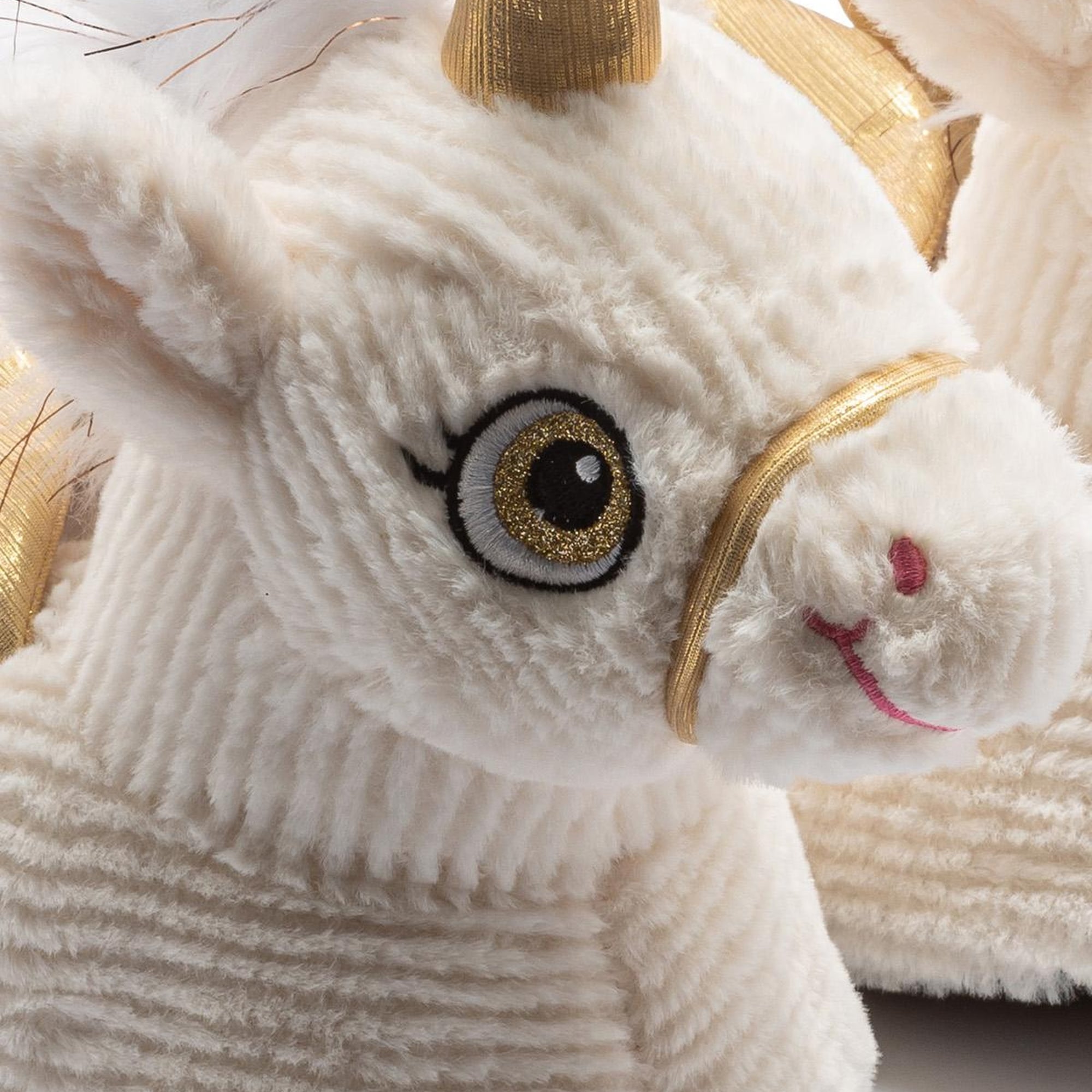 Lio Kadın Hayvanlı Panduf Beyaz 36/41