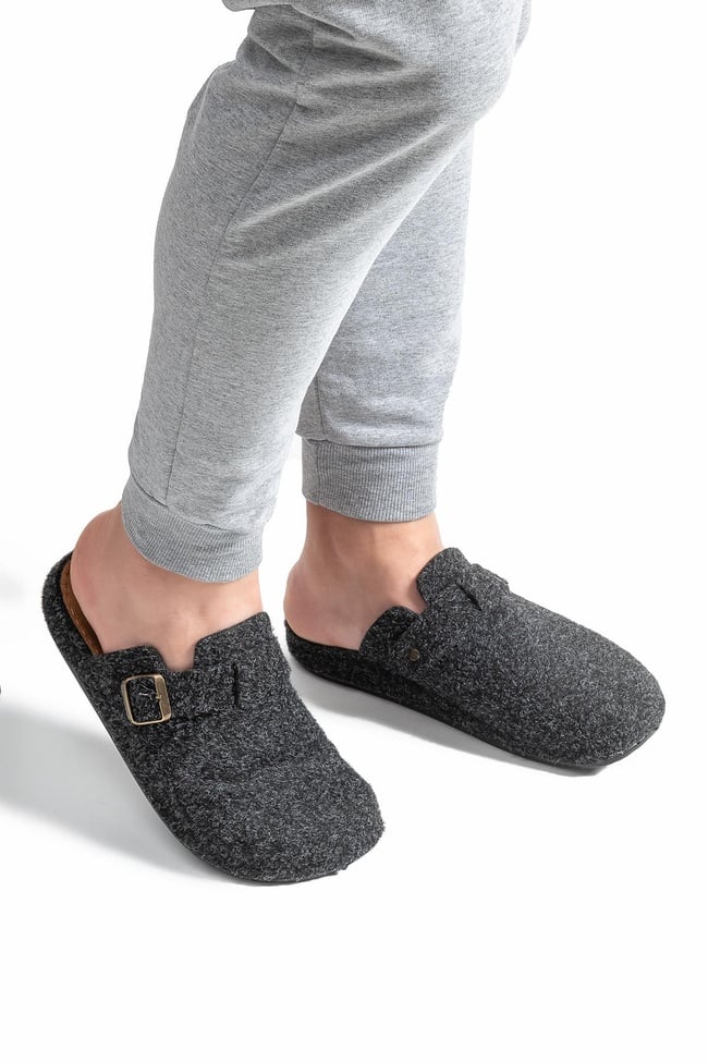  Manu Erkek Ev Terliği Siyah 41/45