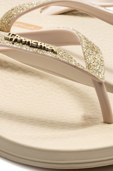  Anatomik Lolita Fem Kadın Parmak Arası Terlik Bej 35/42