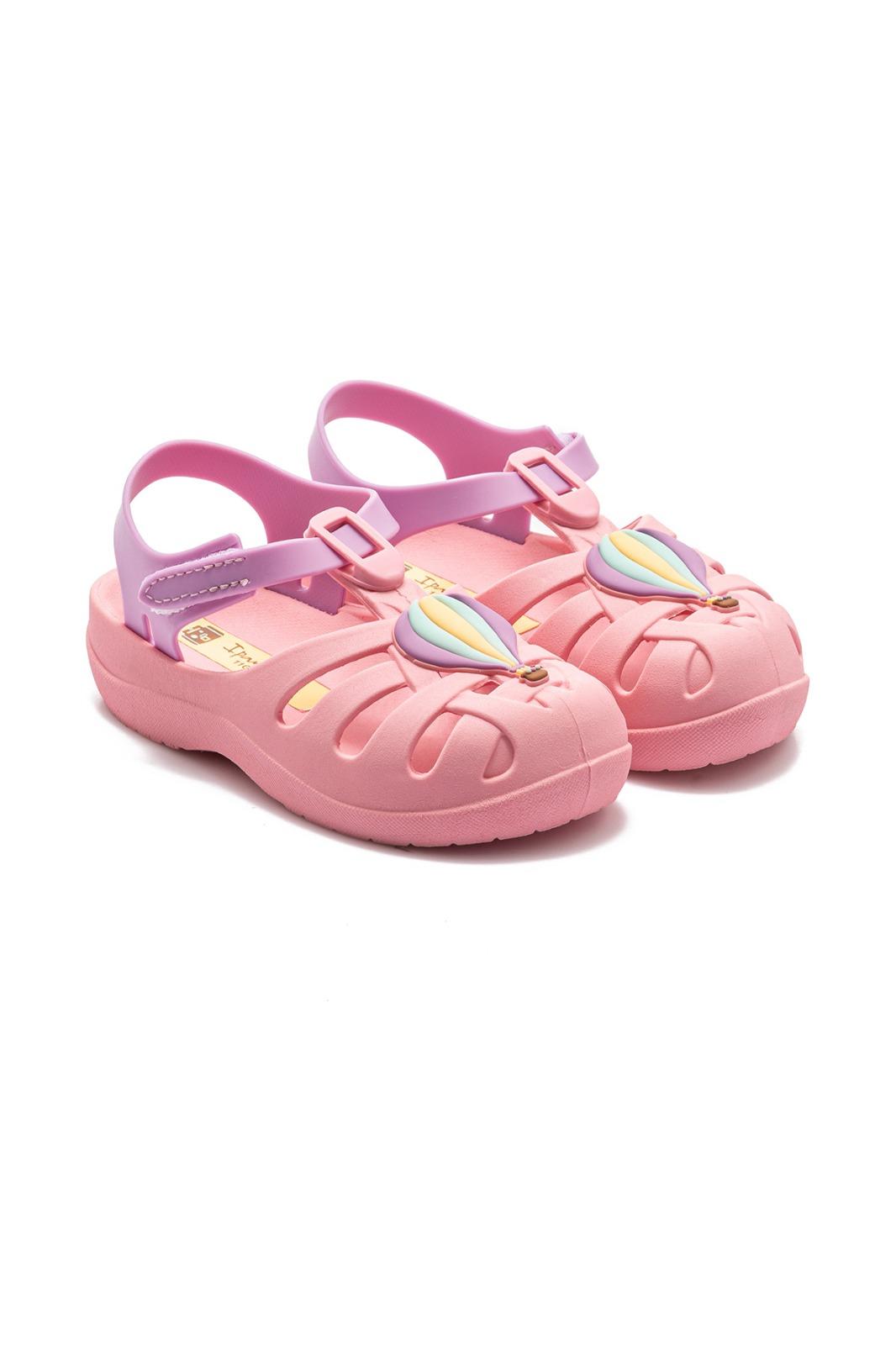 Summer Çocuk Sandalet Pembe-Lila 19/29