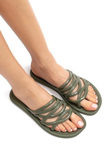  Meu Sol Slide Kadın Terlik Yeşil 37/42