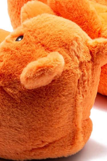  Pookie Kadın Hayvanlı Panduf Turuncu 36/41