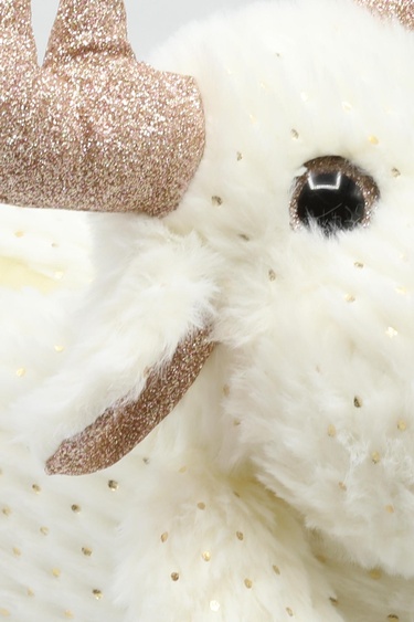  Geyik Star Kadın Hayvanlı Panduf Beyaz 36/41