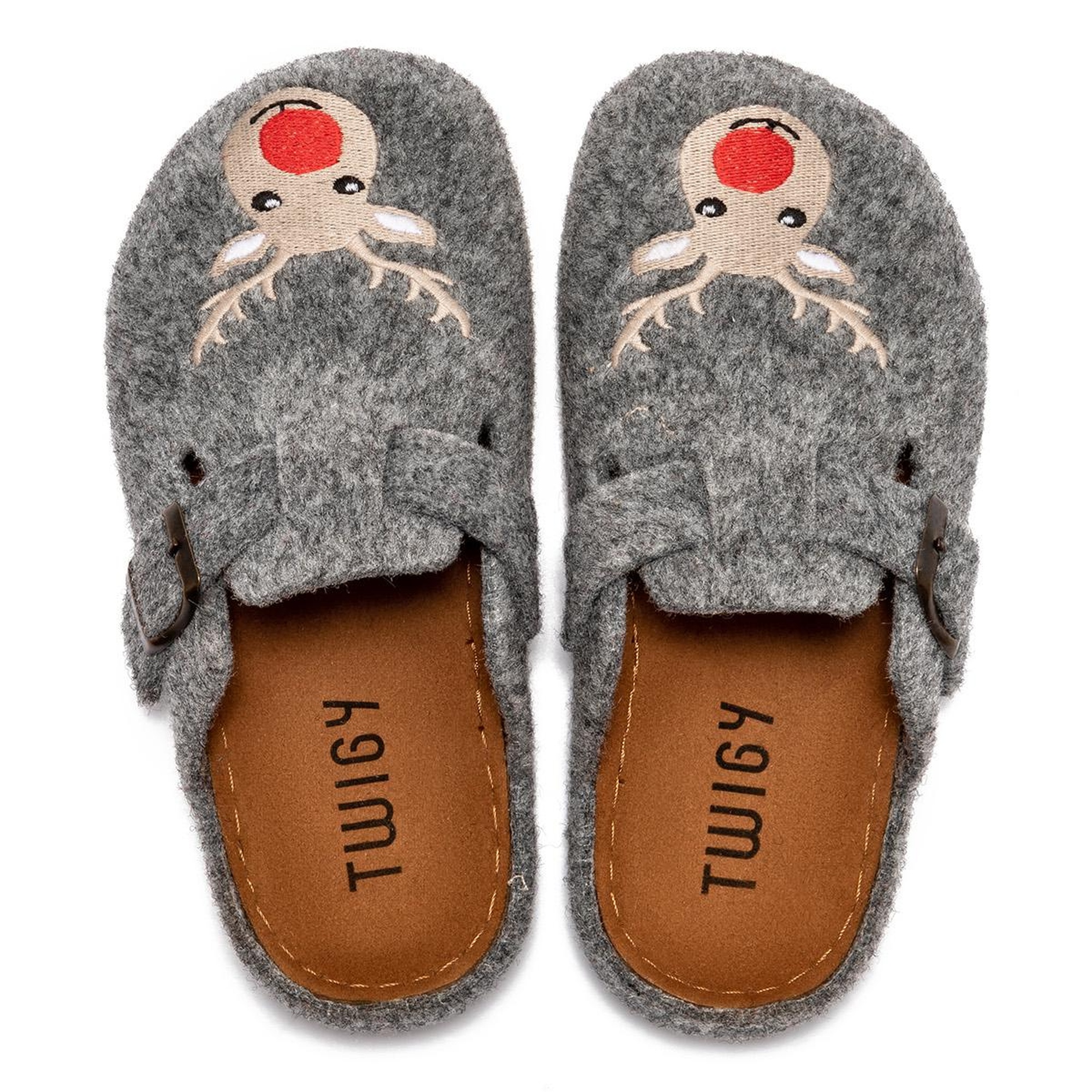 Ren Kadın, Garson Boy Ev Terliği Gri 36/40