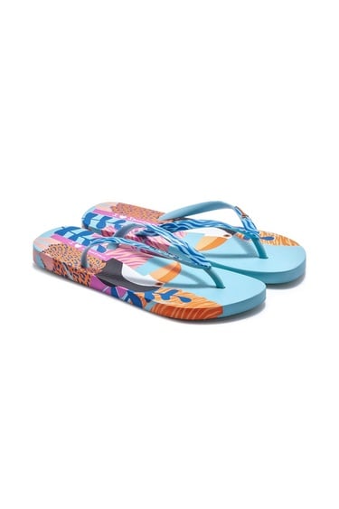  Selva Kadın Parmak Arası Terlik Mavi 35/42