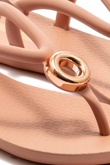  Class Una Kadın Sandalet Pudra 35/42