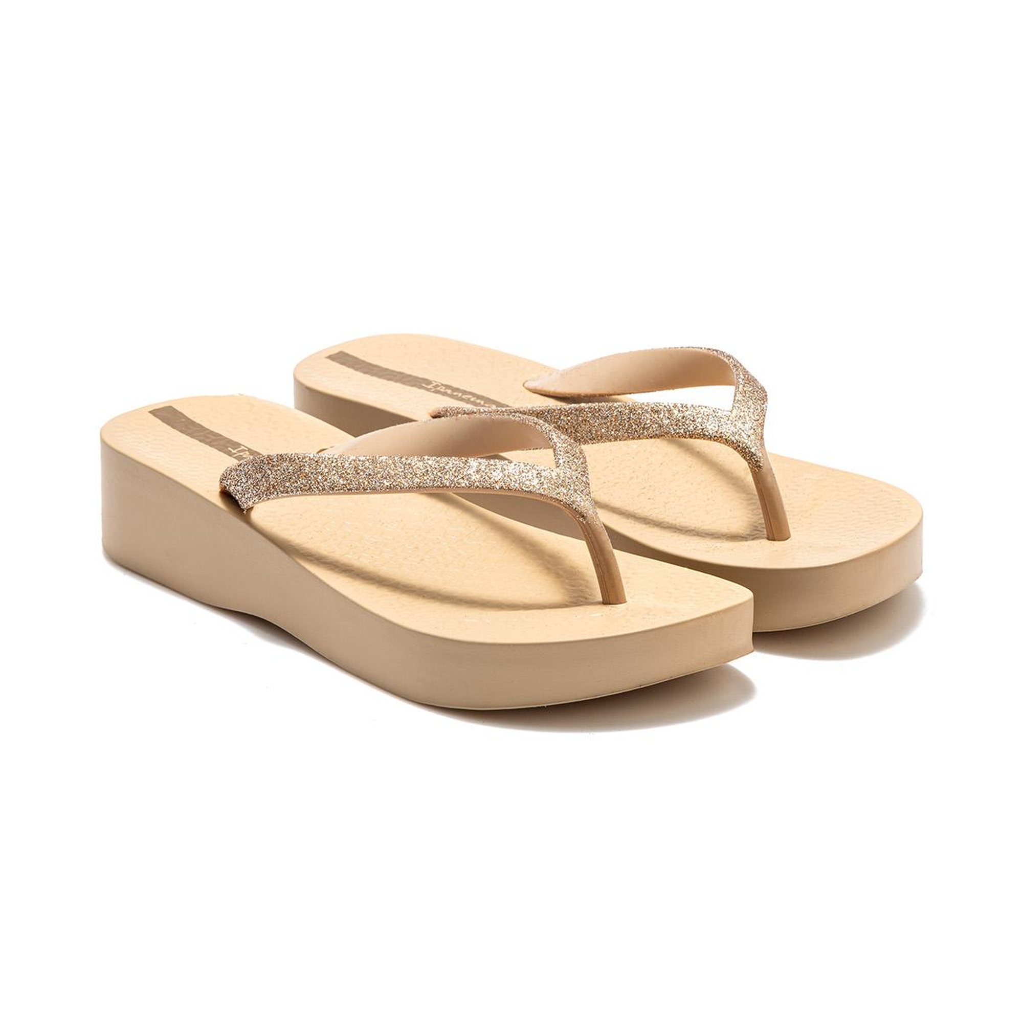 Mesh Chic Kadın Parmak Arası Terlik Bej 35/40