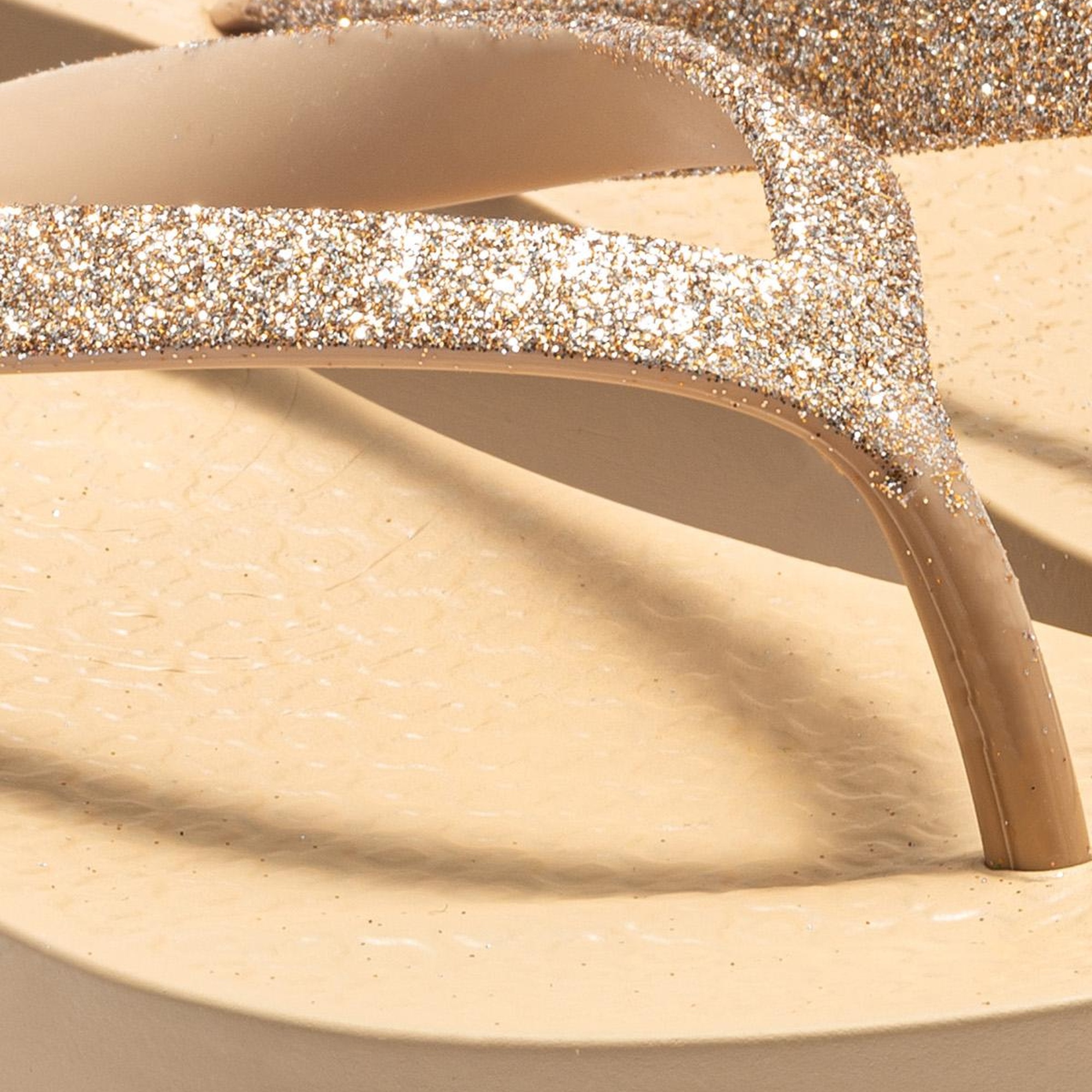 Mesh Chic Kadın Parmak Arası Terlik Bej 35/40