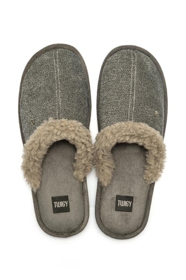  Momo Erkek Ev Terliği Gri 41/46