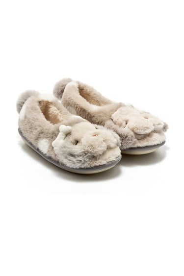  Yumak Çocuk Ev Ayakkabısı Gri 30/35