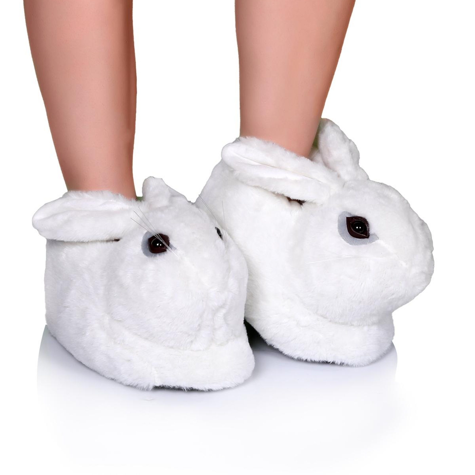 Zulu Kadın Hayvanlı Panduf Beyaz 36/41