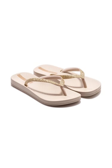  Anatomik Lolita Çocuk Parmak Arası Terlik Bej 25/35