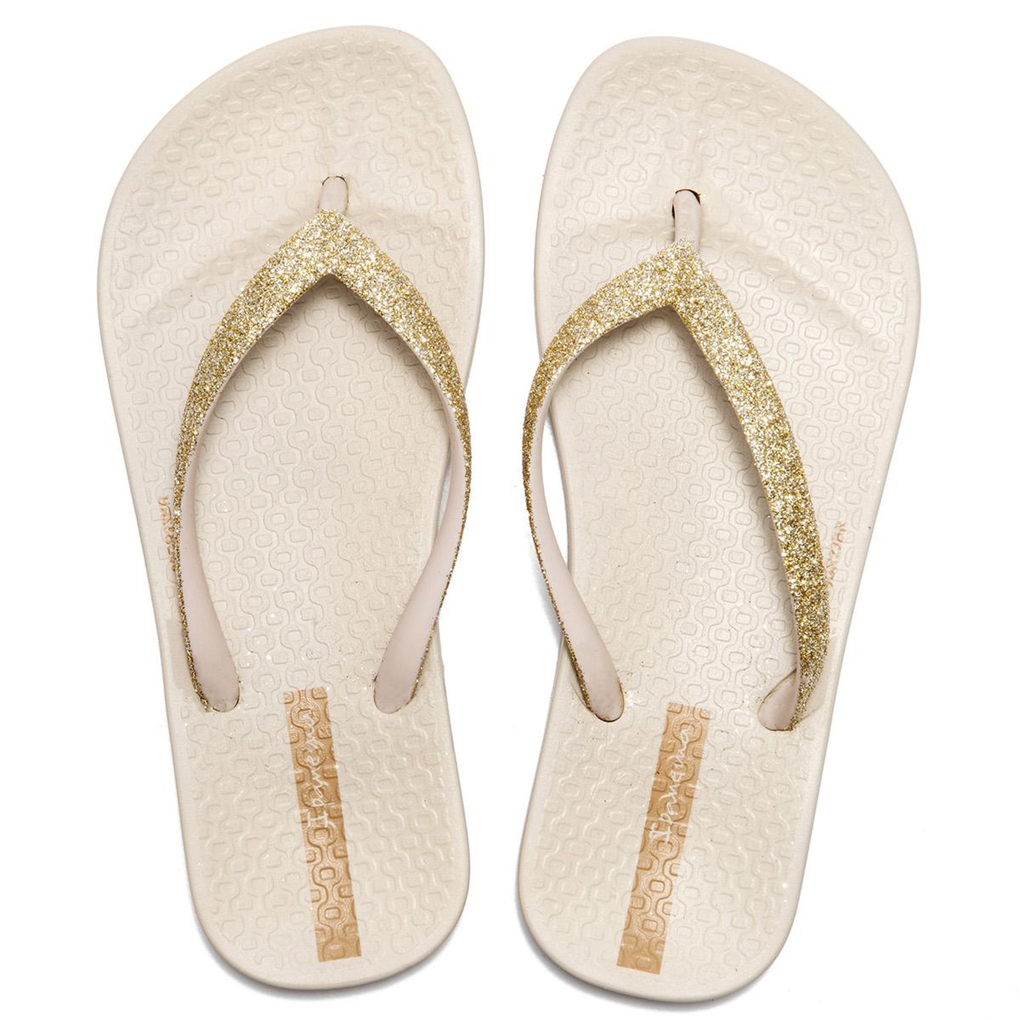 Anatomik Lolita Çocuk Parmak Arası Terlik Bej 25/35