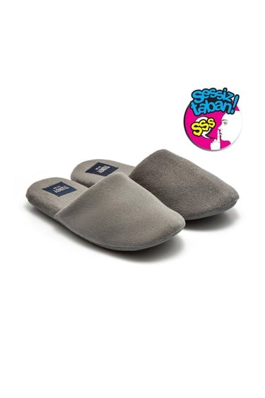  Maja Kadın,Garson Boy Ev Terliği Füme 35/40