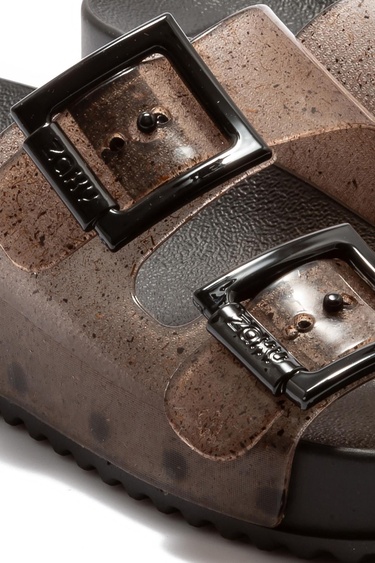  Partner Kadın Terlik Şeffaf Siyah 35/42