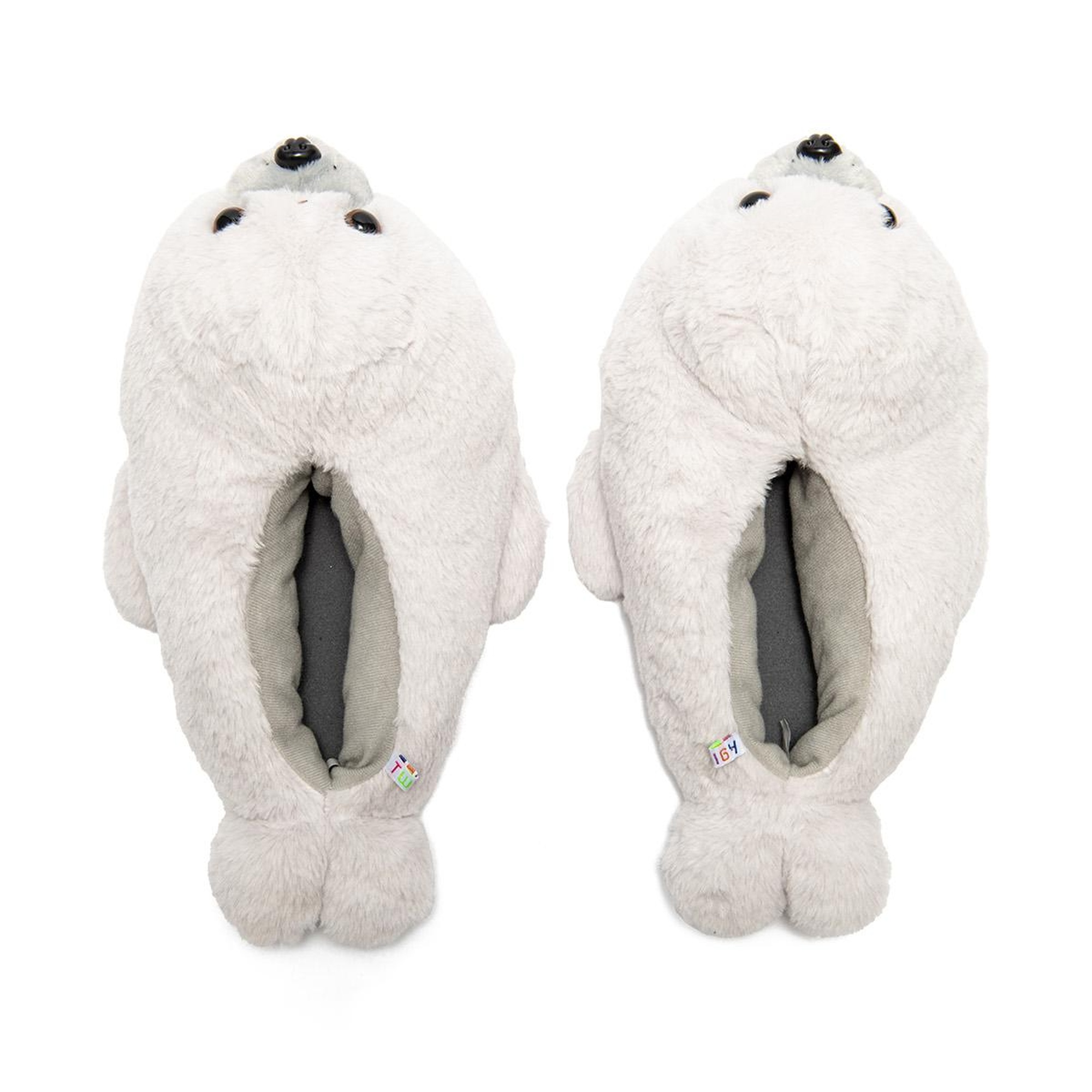 Foka Kadın Hayvanlı Panduf Gri 36/41